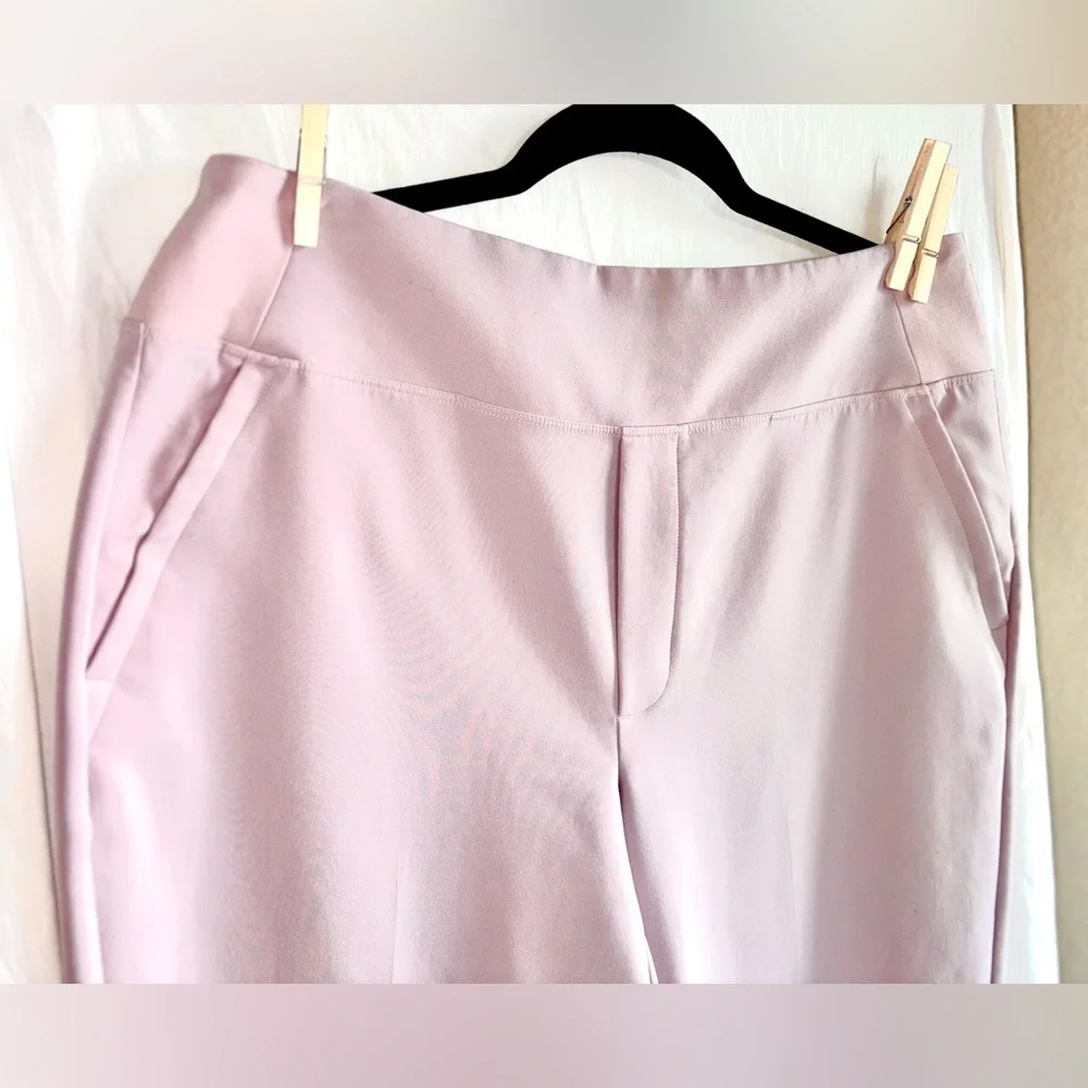 Athleta Women's Endless High Rise pale lavender Pants size 12 - Picture 4 of 16